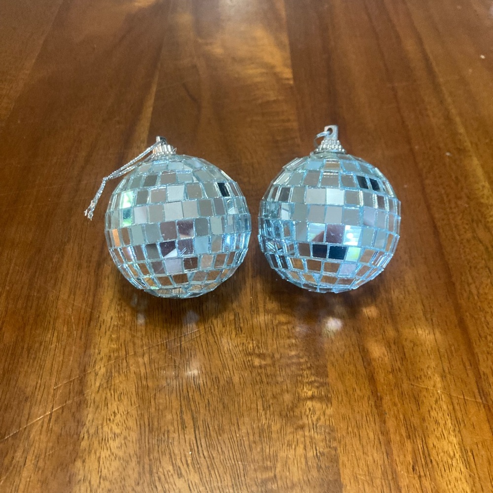 COPY - bundle of 2 Disco ball ornaments!
